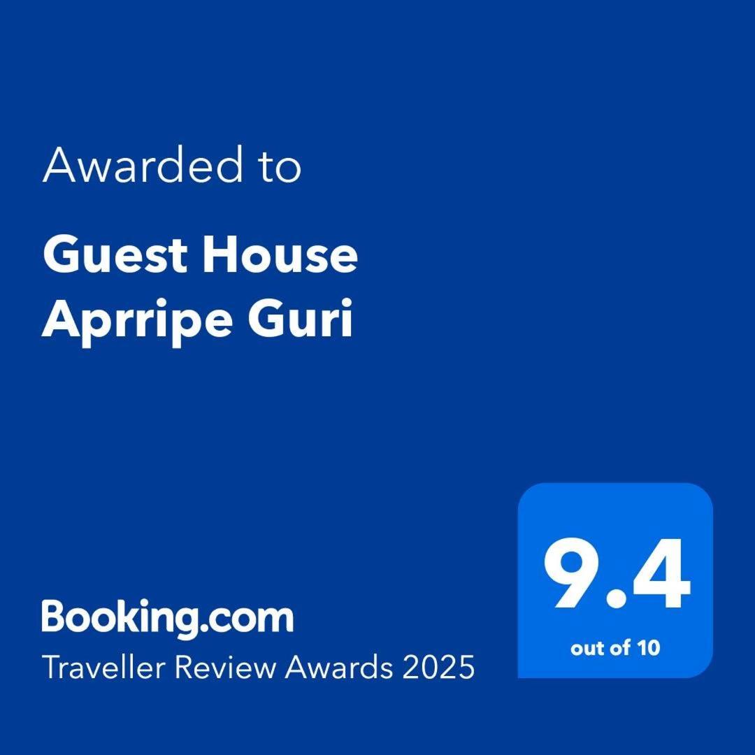 Guest House Aprripe Guri Fierza Bagian luar foto